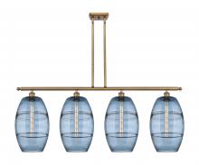 Innovations Lighting 516-4I-BB-G557-10BL - Vaz - 4 Light - 48 inch - Brushed Brass - Cord hung - Island Light