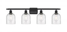 Innovations Lighting 516-4W-BK-G558-6SDY - Bella - 4 Light - 36 inch - Matte Black - Bath Vanity Light