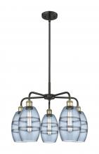 Innovations Lighting 516-5CR-BAB-G557-6BL - Vaz - 5 Light - 24 inch - Black Antique Brass - Chandelier