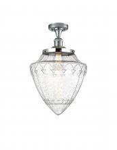 Innovations Lighting 517-1CH-PC-G664-12 - Bullet - 1 Light - 12 inch - Polished Chrome - Semi-Flush Mount