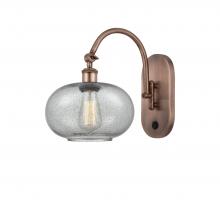 Innovations Lighting 518-1W-AC-G247 - Gorham - 1 Light - 10 inch - Antique Copper - Sconce