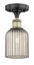 Innovations Lighting 616-1F-BAB-G559-5ME - Bridal Veil - 1 Light - 5 inch - Black Antique Brass - Semi-Flush Mount