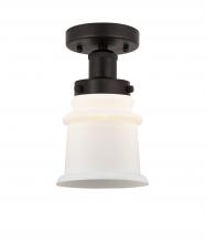 Innovations Lighting 616-1F-OB-G181S - Canton - 1 Light - 5 inch - Oil Rubbed Bronze - Semi-Flush Mount