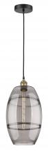 Innovations Lighting 616-1P-BAB-G557-10SM - Vaz - 1 Light - 10 inch - Black Antique Brass - Cord hung - Mini Pendant