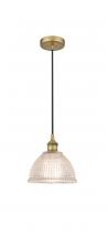 Innovations Lighting 616-1P-BB-G422 - Arietta - 1 Light - 8 inch - Brushed Brass - Cord hung - Mini Pendant