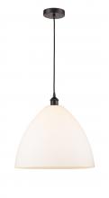 Innovations Lighting 616-1P-OB-GBD-161 - Bristol - 1 Light - 16 inch - Oil Rubbed Bronze - Cord hung - Pendant