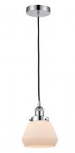  616-1PH-PC-G171 - Fulton - 1 Light - 7 inch - Polished Chrome - Cord hung - Mini Pendant