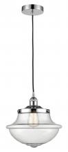 Innovations Lighting 616-1PH-PC-G544 - Oxford - 1 Light - 12 inch - Polished Chrome - Mini Pendant