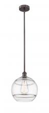 Innovations Lighting 616-1S-OB-G556-12CL - Rochester - 1 Light - 12 inch - Oil Rubbed Bronze - Cord hung - Mini Pendant