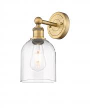 Innovations Lighting 616-1W-BB-G558-6CL - Bella - 1 Light - 6 inch - Brushed Brass - Sconce