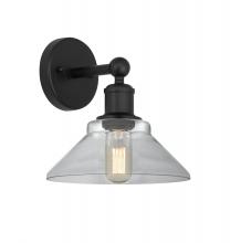 Innovations Lighting 616-1W-BK-G132 - Orwell - 1 Light - 8 inch - Matte Black - Sconce