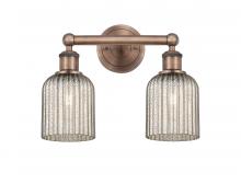 Innovations Lighting 616-2W-AC-G559-5ME - Bridal Veil - 2 Light - 14 inch - Antique Copper - Bath Vanity Light