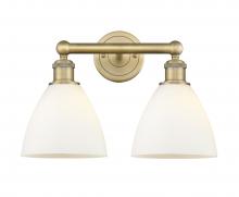 Innovations Lighting 616-2W-BB-GBD-751 - Bristol - 2 Light - 17 inch - Brushed Brass - Bath Vanity Light