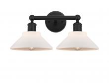 Innovations Lighting 616-2W-BK-G131 - Orwell - 2 Light - 17 inch - Matte Black - Bath Vanity Light