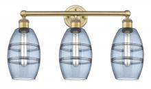 Innovations Lighting 616-3W-BB-G557-6BL - Vaz - 3 Light - 24 inch - Brushed Brass - Bath Vanity Light