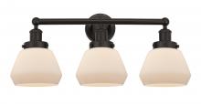  616-3W-OB-G171 - Fulton - 3 Light - 25 inch - Oil Rubbed Bronze - Bath Vanity Light