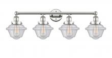 Innovations Lighting 616-4W-PN-G534 - Oxford - 4 Light - 34 inch - Polished Nickel - Bath Vanity Light