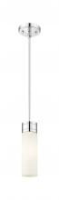 Innovations Lighting 617-1S-PC-G617-8WH - Boreas - 1 Light - 3 inch - Polished Chrome - Stem Hung - Mini Pendant