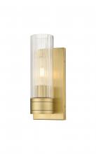  617-1W-BB-G617-8SCL - Boreas - 1 Light - 5 inch - Brushed Brass - Sconce