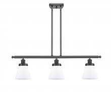 Innovations Lighting 916-3I-BK-G61 - Cone - 3 Light - 36 inch - Matte Black - Stem Hung - Island Light