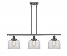  916-3I-OB-G72-LED - Bell - 3 Light - 36 inch - Oil Rubbed Bronze - Stem Hung - Island Light