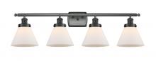 Innovations Lighting 916-4W-BK-G41 - Cone - 4 Light - 38 inch - Matte Black - Bath Vanity Light