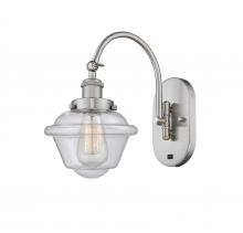 Innovations Lighting 918-1W-SN-G534 - Oxford - 1 Light - 8 inch - Brushed Satin Nickel - Sconce