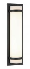 Matteo Lighting S15824MB - 1 LT 24”W "BRAMPTON" MATTE BLACK WALL SCONCE