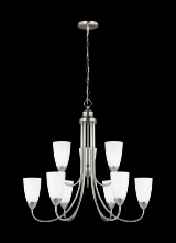 Generation Lighting 3120209EN3-962 - Nine Light Chandelier