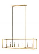 Generation Lighting 6634507EN-848 - Long Seven Light Island Pendant