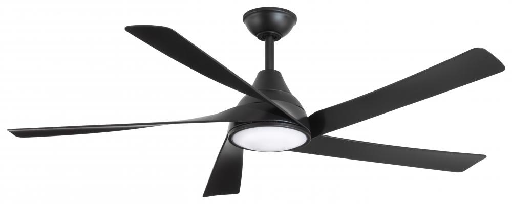 56&#34; CEILING FAN W/LED LIGHT KIT