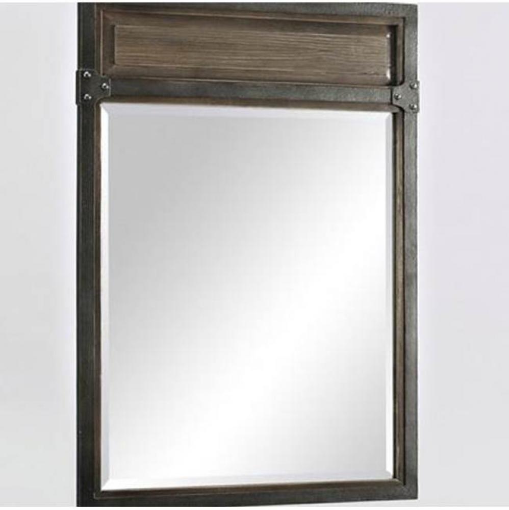 Toledo 24&apos;&apos; Mirror - Driftwood Gray