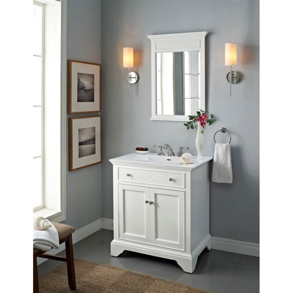 Framingham 30&apos;&apos; Vanity - Polar White