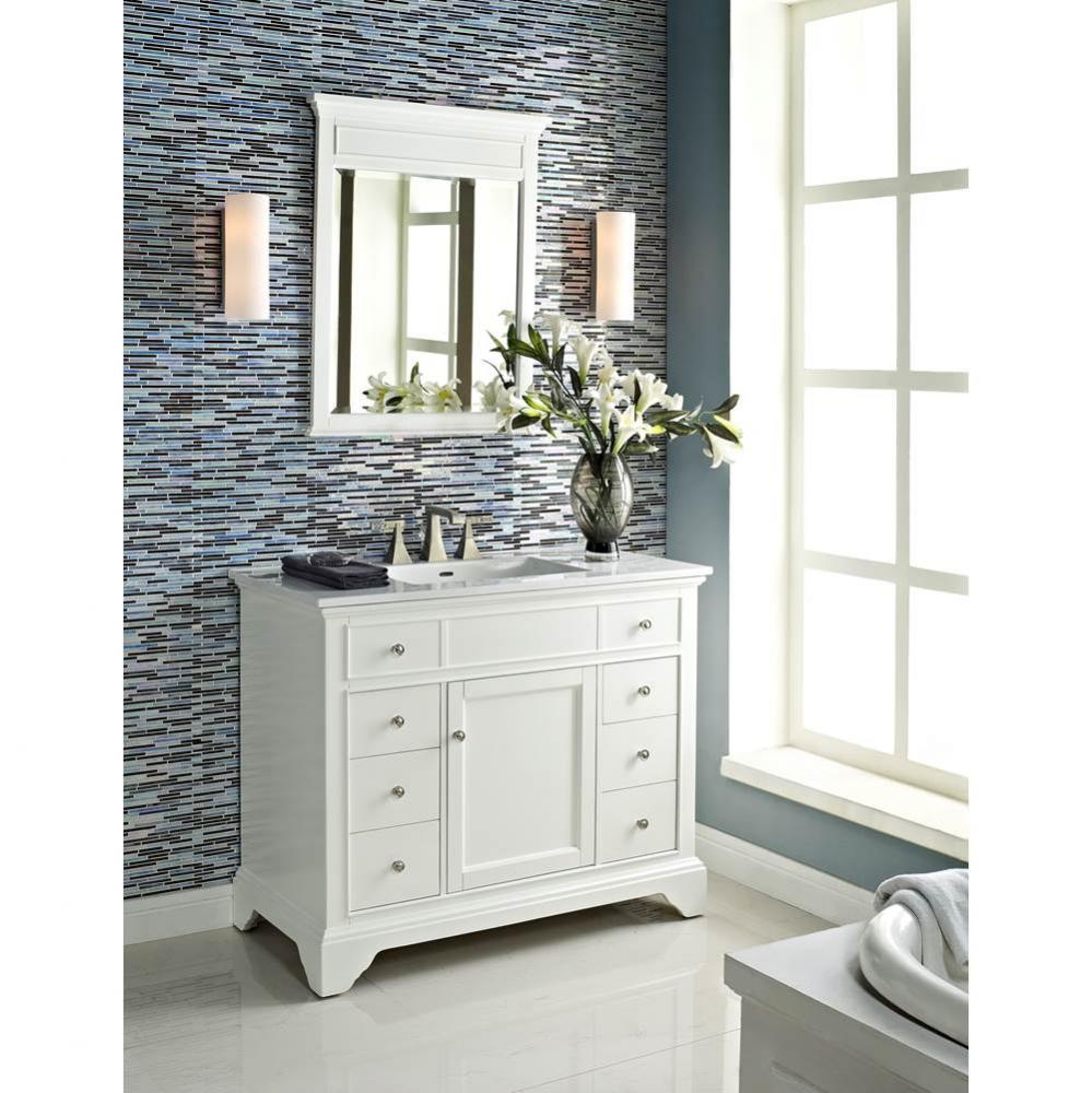 Framingham 42&apos;&apos; Vanity - Polar White