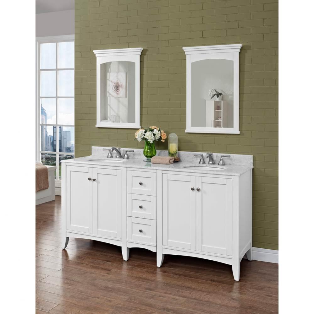 Shaker Americana 30&apos;&apos; Vanity - Polar White