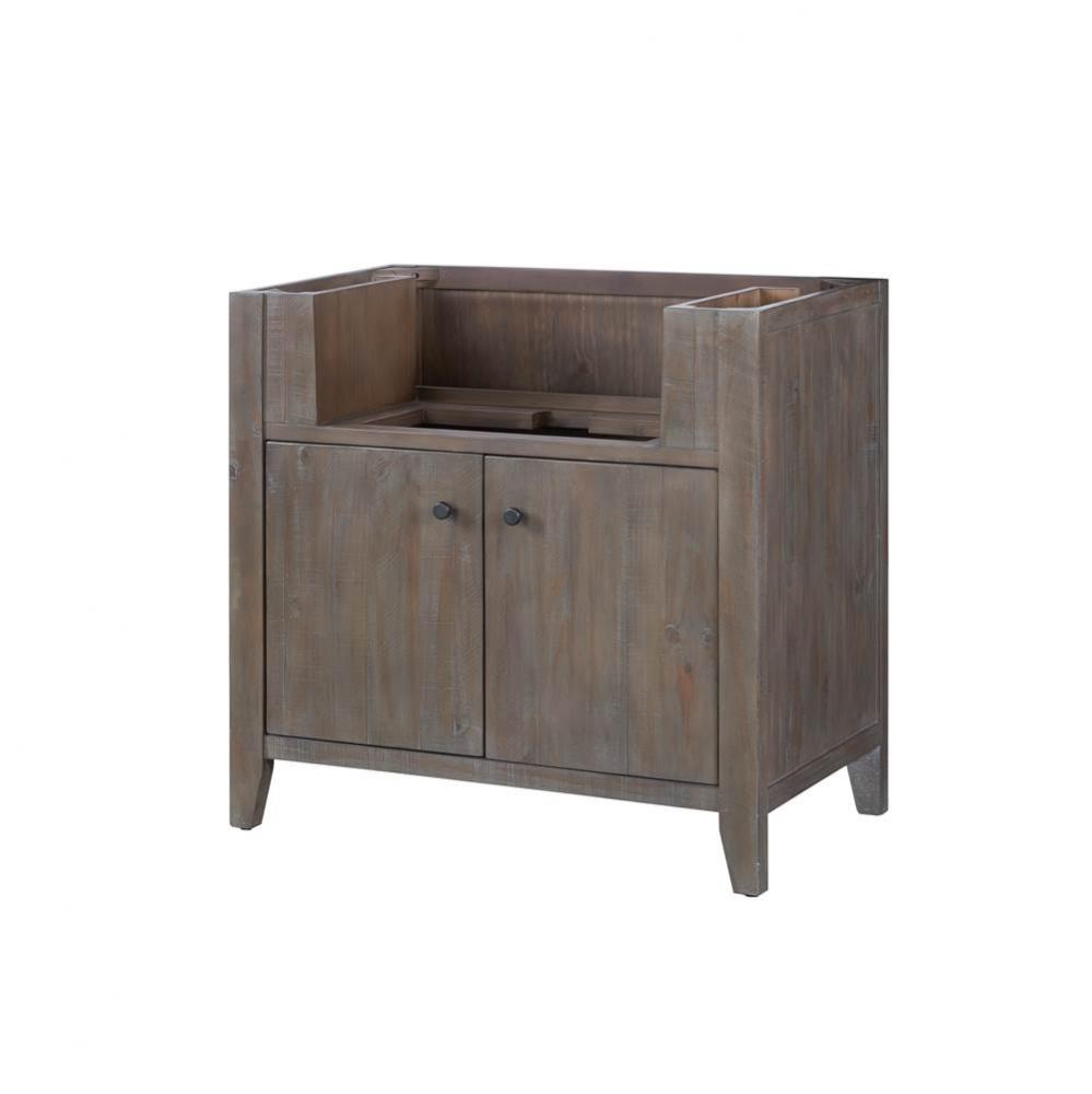 River View 36&apos;&apos; Farmhouse Vanity - Coffee Bean