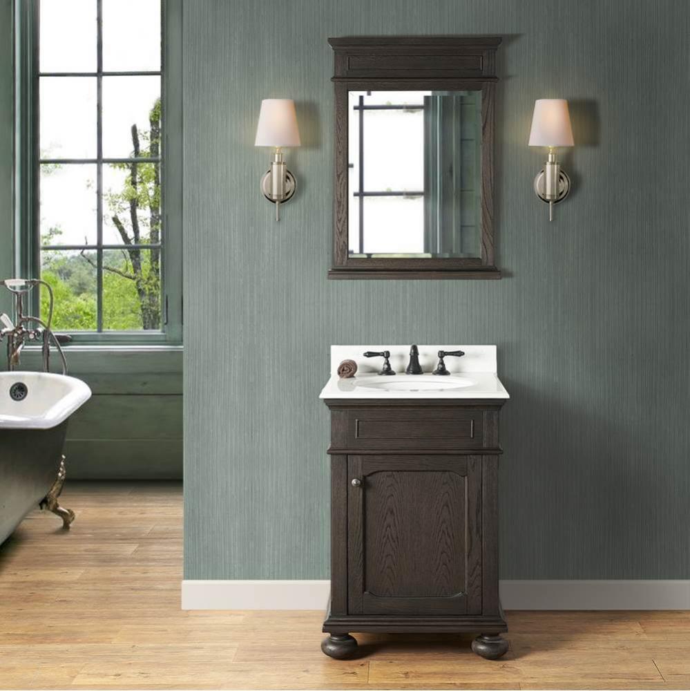 Oakhurst 24&apos;&apos; Vanity In Burnt Chocolate