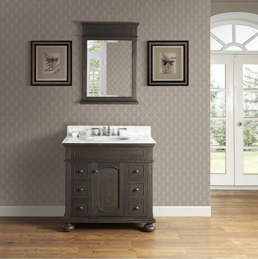 Oakhurst 36&apos;&apos; Vanity In Burnt Chocolate