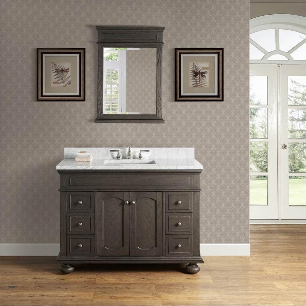 Oakhurst 48&apos;&apos; Vanity In Burnt Chocolate