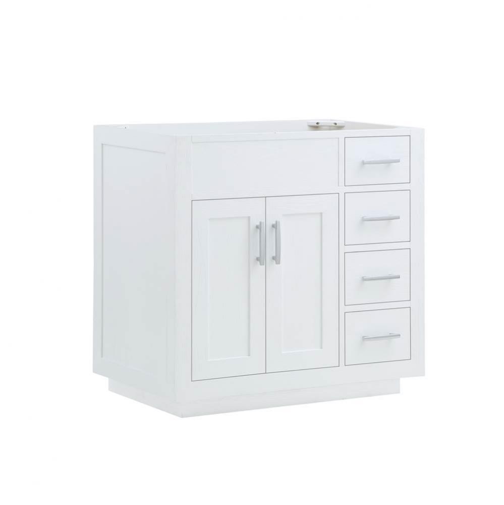 Brookings 36&apos;&apos; Vanity Drawer-right - Polar White