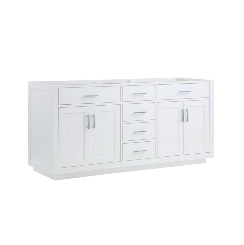 Brookings 72&apos;&apos; Double Bowl Vanity - Polar White