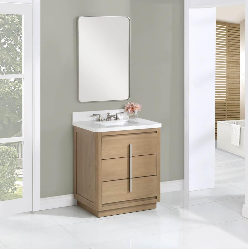 Design Studio 30&apos;&apos; Vanity, Top &amp; Sink Set - Fossil Beige