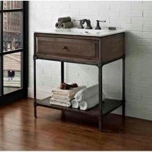 Fairmont Designs 1401-VH30 - Toledo 30'' Open Shelf Vanity In Driftwood Gray