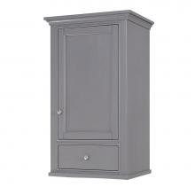 Fairmont Designs 1504-HT2118 - Smithfield 21x18'' Linen Hutch In Medium Gray