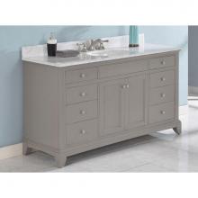 Fairmont Designs 1504-V60 - Smithfield 60'' Vanity In Medium Gray