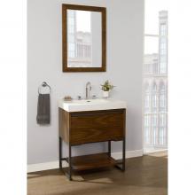 Fairmont Designs 1505-VH3018 - M4 30x18'' Open Shelf Vanity - Natural Walnut