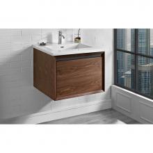 Fairmont Designs 1505-WV24 - M4 24'' Wall Mount Vanity - Natural Walnut