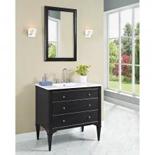 Fairmont Designs 1511-V36 - Charlottesville w/Nickel 36'' Vanity - Vintage Black