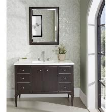 Fairmont Designs 1511-V48A - Charlottesville w/Nickel 48'' Vanity - Door - Vintage Black