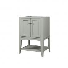 Fairmont Designs 1514-VH24 - Shaker Americana 24'' Open Shelf Vanity - Light Gray